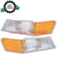 Parking Light Turn Signal Directional Lamp Front Pair Set for 07-17 Patriot Jeep