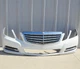 10-13 Mercedes W212 E350 E550 Front Bumper Cover Assembly White Oem NO GRILLE