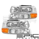 Head Signal Lamps Combo Set for 1999-2006 CHEVY SUBURBAN TAHOE SILVERADO