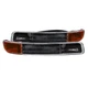 Anzo 511005 Black Amber Parking Lights fit for GMC Sierra/Yukon/Yukon XL Models