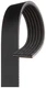 Gates 6PK1750 V-RIBBED BELT FOR ALFA ROMEO, BESTURN (FAW), CITRO&Euml;N, DODGE, FIAT, F