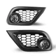 For 16-18 Toyota Corolla IM/16 Scion iM Fog Lights w/Bezel+Switch Kit Clear Lens