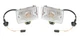 OER Left and Right Hand Front Park Lamp Assembly Set For 1970 Chevy Nova Models