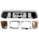 Grille Assembly For 89-91 Toyota Pickup 4WD Corner Light Headlight Door Front