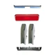 New Goodmark Combo Set Of 4 Bumper Face Bar Fits 1970-1974 Dodge Challenger