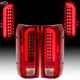 LED Tail Lights Rear Lamps For Ford F150 F250 F350 Bronco 90-97 96 Pair 3D