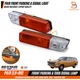 For Datsun 1200 B110 120Y Front Under Bumper Turn Signal Indicator Light Lamp