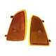 Corner Light Set for Chevy S10 1994-1997 Driver/Passenger Side Clear Amber Lens