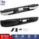 For 1999-2007 Chevy Silverado GMC Sierra 1500 2500 Rear Step Bumper Chrome/Black