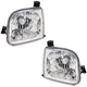 Headlight Assembly Set Compatible with 2000-2004 Toyota Tundra