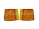 For 1994-2002 GMC C/K PICKUP SIDE MARKER LIGHT UPPER REFLECTOR SET