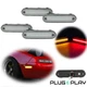 For 1990-2005 Mazda Miata MX-5 Clear Front Rear LED Side Marker Signal Light Set