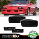 Fits 1985-1992 Camaro Front Bumper Signal Lights +Side Marker Lights Smoke 4PC