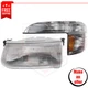 Corner Light & Headlights Kit 2 pc halogen left for 1999-2000 Ford Explorer XLS