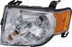 left driver headlight & bulbs for Ford Escape Hybrid 2008 2009 2010 2011 2012
