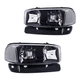 Headlights Assemby For &1999 2000-2006 GMC Sierra 1500 2500 3500 Headlamps