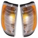 Pair Of Corner Lights 1994-1995 Mercedes Benz E320 E420 E300 E500 3.0L MB2521105