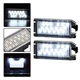 2X LED LICENSE PLATE LIGHT REAR BUMPER LAMP FOR 13-19 FIAT 500/15-17 DODGE VIPER 2X LED LICENSE PLATE LIGHT REAR BUMPER LAMP FOR 13-19 FIAT 500/15-17 DODGE VIPER
