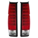 Pair LED Tail Lights Brake Lamps For Nissan D21 Hardbody Pickup 1986-1997 LH+RH
