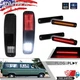 6Pcs Smoke Taillamps & Side Fender LED Kit For FORD F150 F250 Truck Bronco 78-79