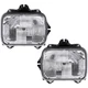 For 87-95 4Runner Tacoma Pickup Headlight Headlamp Head Light w/Bulb SET PAIR