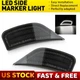 Pair LED Side Marker Light For 21-23 Cadillac Escalade Chevy Suburban GMC Yukon