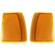 For Ford Bronco II Side Marker Light 1989 1990 Pair For FO2550107+FO2551105