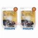2 pc Philips Front Fog Light Bulbs for Chevrolet SSR 2003-2006 Electrical em