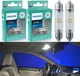 Philips Ultinon LED Light 6411 White 6000K Two Bulbs Interior Dome Replace Fit