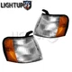 Corner Parking Signal Lamps for 1991-1994 TOYOTA TERCEL Left Right Sides Pair 