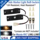 For Mazda RX7 1981-1985 Side Marker Lights - LED + Halogen Bulbs - Plug and Play