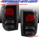 Set of Pair Black Altezza Style Taillights for 1993-1997 Ford Ranger
