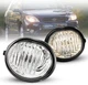 Pair Fog Lights For 2003-2008 Toyota Matrix Pontiac Vibe Bumper Lamps w/Wiring