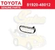 GENUINE  Toyota AVALON LEXUS RX300 IS F BUMPER REAR DRIVER BUMPER REFLECTOR OEM