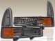 1999-2004 Ford Excursion F250/350 Super Duty Front Bumper w/ Corner Lights Smoke