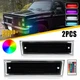 Smoked Front Bumper Side Marker Turn Signal Light For 1989 Chevy V2500 GM2551107