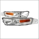 Spec-D Tuning 2LB-MST05-TM Bumper Lights for 05 to 09 Ford Mustang- Chrome - ...
