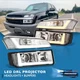 For 02-06 Avalanche Cladding CH DRL Projector Headlights +Sequential Bumper Lamp