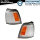 Corner Marker Light Set Fits 1992-1995 Toyota Pickup