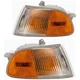 Front Driver & Passenger Signal/Marker Light Assemblies 1992-95 Honda Civic