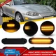 6x For 89-15 Mazda MX-5 Sequential LED Smoked Fender Side Marker Signal Lights