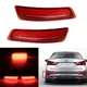 Red LED Bumper Reflector Turn Signal Stop Brake Light For 13-18 Lexus GS350 450H