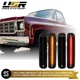 SMOKE Side Marker LED (4pc) Set For 75-80 Chevy C/K C10 C20 K10 PickUp Truck