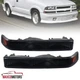 Black Bumper Lights Fits 1998-2004 Chevy S10 Blazer Parking Signal Lamps 98-04