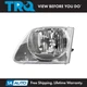 TRQ Left Headlight Assembly Drivers Side Fits Ford FO2502182