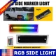 For 1981-1986 GMC K1500 K2500 K3500 Front LED Marker Side Light GM2550115 AUXITO