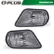 Front Corner Turn Signal Lights Housings Fit For 98-02 Pontiac Firebird Trans Am