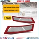 For F10 11-16 BMW 5 Series Clear Front Bumper Reflectors Marker Light Lamp 2-20X