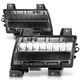 Anzo 511085 LED Turn Signal Lights Sequential Chrome Smoke Fits Jeep Wrangler