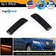 2x Smoked Lens LED Amber Front Bumper Side Marker Lights For VW Tiguan 2009-2017